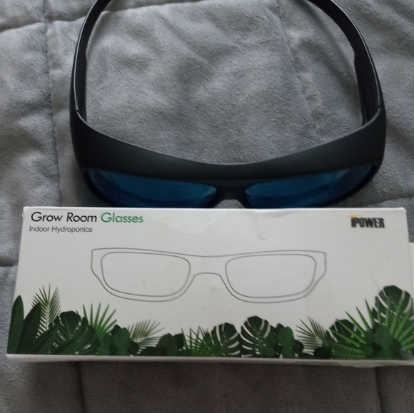 iPower Grow Room Glasses, Indoor Hydroponic Goggles for HPS MH Light, Blue - Picture 10 of 10